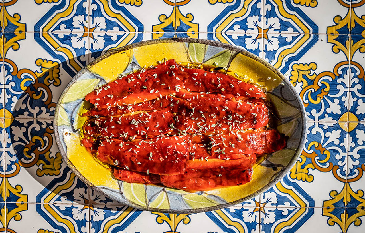 Sommerlicher Paprikasalat