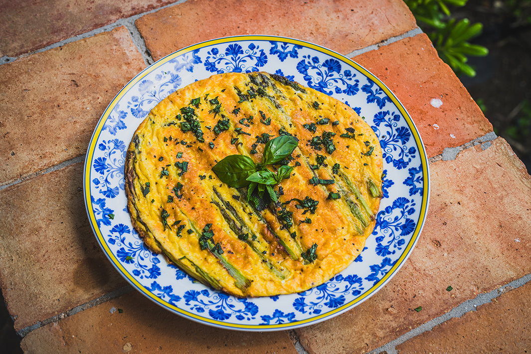 Frittata agli asparagi - Spargel-Frittata